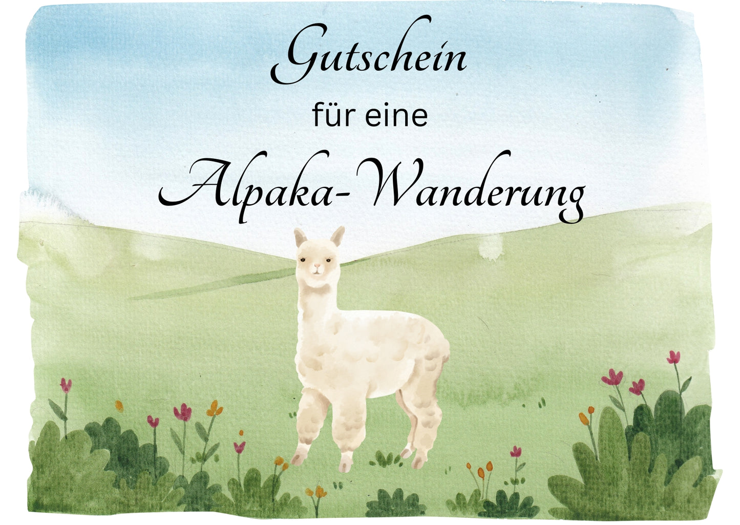 Ensinger Alpakas Gutschein