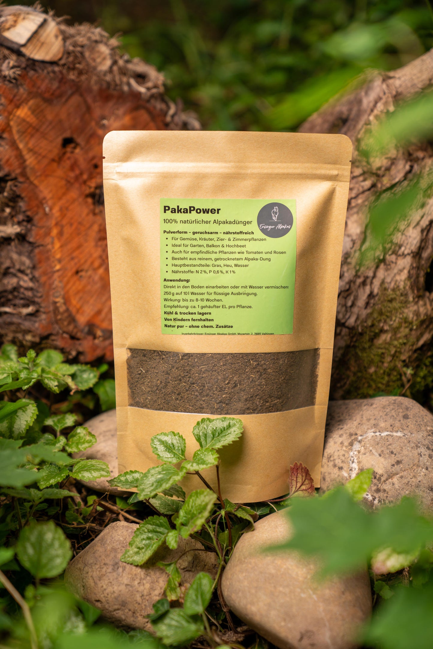PakaPower – 100 % natürlicher Alpakadünger
