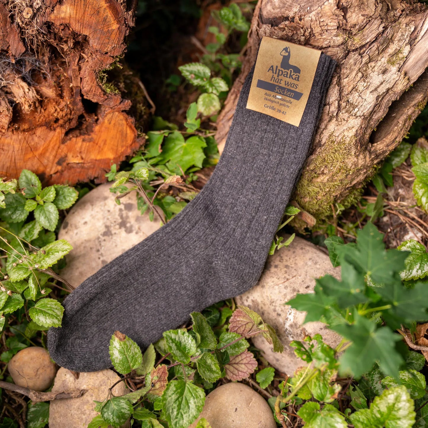 Premium Alpaka Socken: 92% Alpakavlies für luxuriöse Wärme